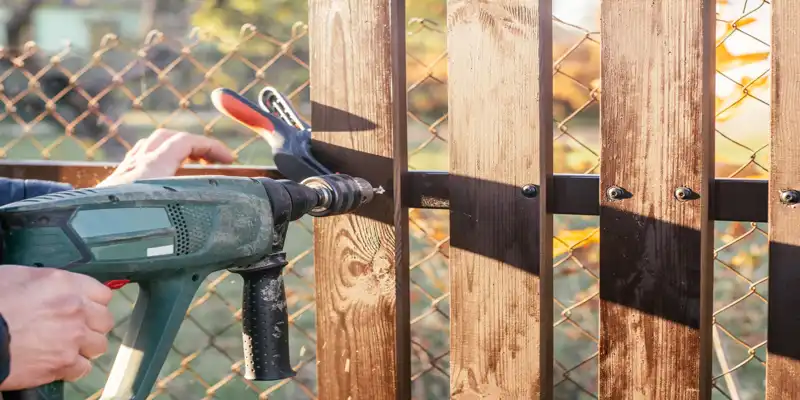 Fence Repair installation in Boise Idaho
