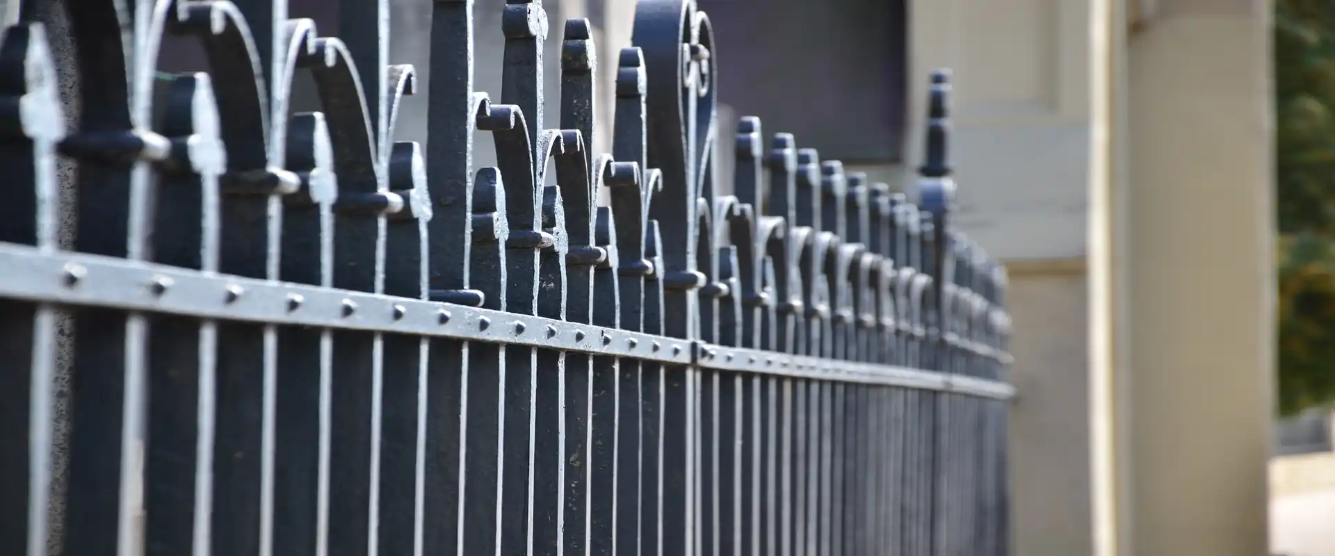 Boise ornamental iron fence