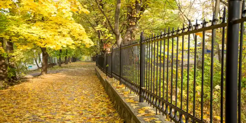 Ornamental Iron Fencing installation in Boise Idaho