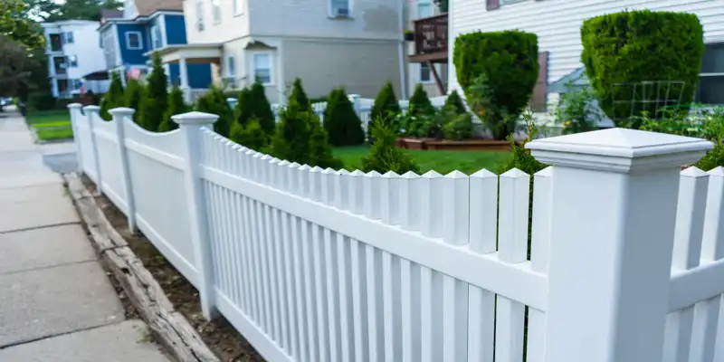 Vinyl Fencing installation in Boise Idaho