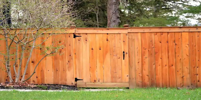 Wood Fencing installation in Boise Idaho