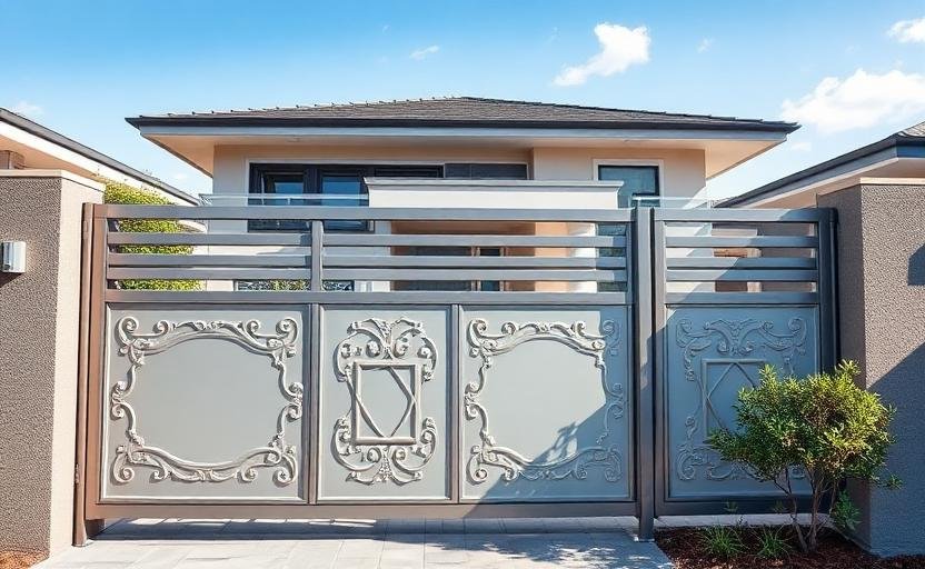Durable aluminum fencing in Boise