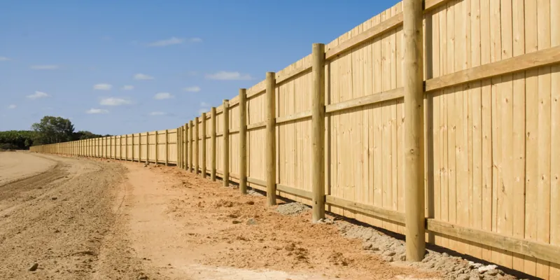 Eagle wood fence